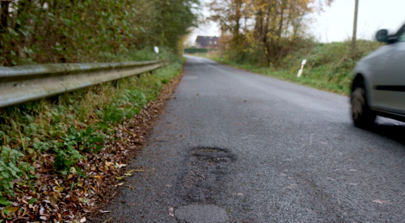 Grester Straße gesperrt