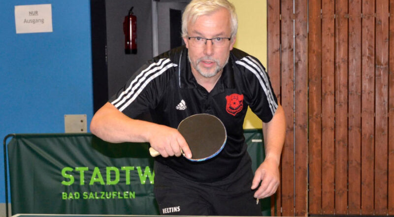 Gerald Prasse spielte stark im zweiten Einzel. Foto: Privat