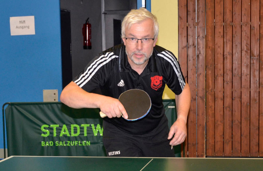 Gerald Prasse spielte stark im zweiten Einzel. Foto: Privat