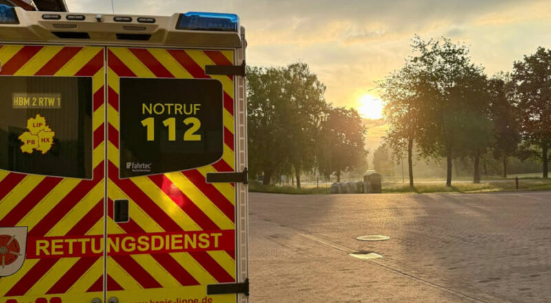 Den Rettungsdienst für Mitarbeitende attraktiver machen: Das ist ein Ziel des neues Arbeitszeitmodells. Foto: Kreis Lippe