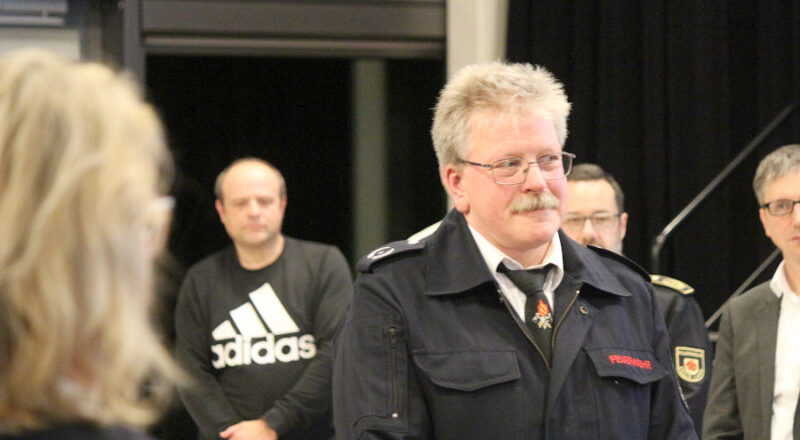Detlev Schewe tritt als stellvertretender Leiter der freiwilligen Feuerwehr Leopoldshöhe zurück. Foto: Thomas Dohna