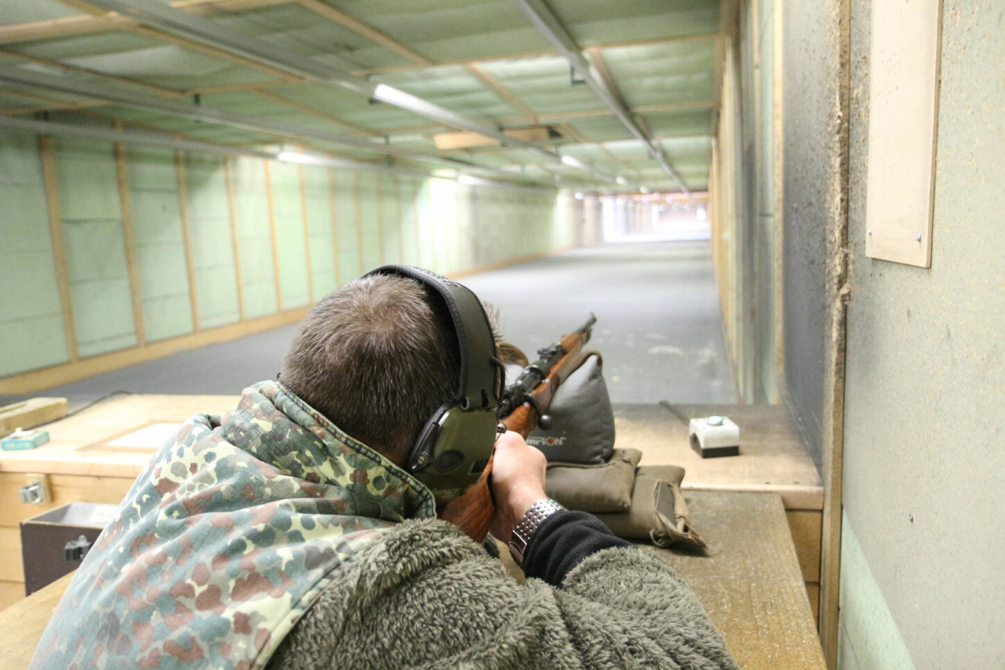 Auf der Schießtrainingsanlage der Kreisjägerschaft wird trainiert. Foto: Thomas Dohna