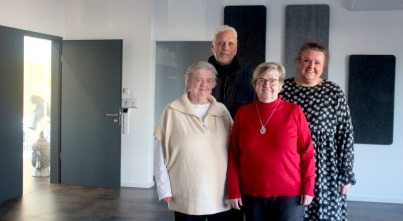 Begleiten Menschen qualifiziert im Alltag: Birgitt Psiorz, Jürgen Taron, Eva Bahle und Nadine Herbst. Foto: Christine Reuner