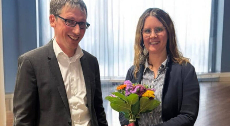 Sabrina Büker ist seit dem 1. Februar 2026 erste allgemeine Vertreterin des Bürgermeisters. Foto: Gemeinde Leopoldshöhe