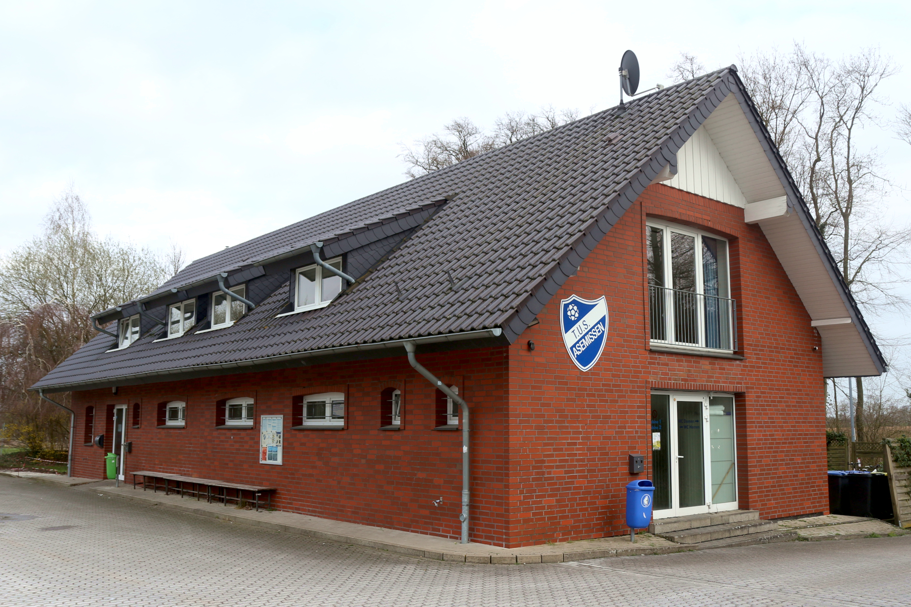 Das Sporthaus des TuS Asemissen. Foto: Thomas Dohna