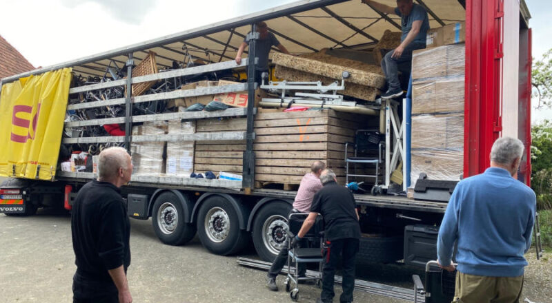 Die 40. Hilfe rollt in die Ukraine