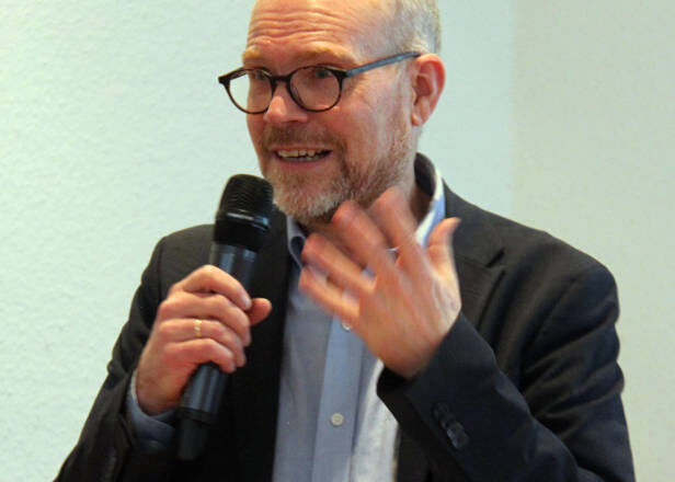 Vortrag in Detmold: Professor Dr. Marco Hofheinz Foto: Lippische Landeskirche