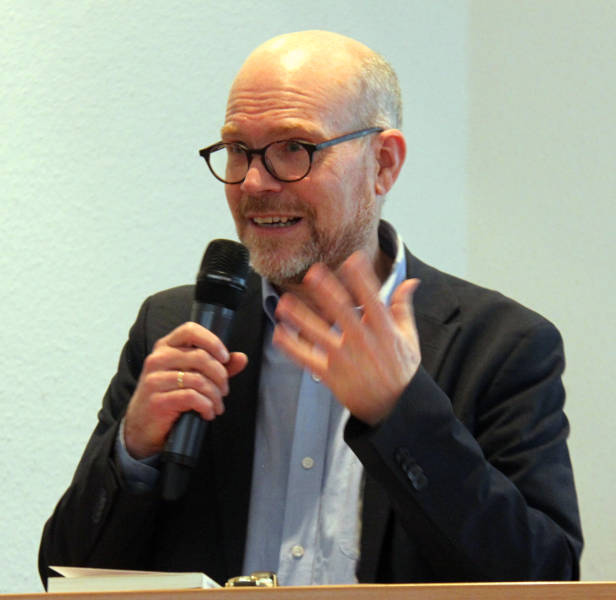 Vortrag in Detmold: Professor Dr. Marco Hofheinz Foto: Lippische Landeskirche