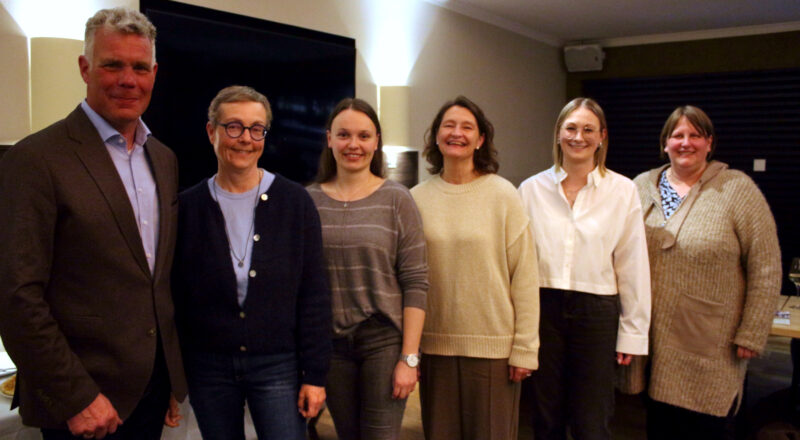 Jobst Friedrichsmeier, Dagmar Schoknecht, Lisa Kornfeld, Gundel Hassenewert, Laura Majewski und Frauke Hellenbrand sind die neu oder wiedergewählten Vorstandsmitglieder des Vereins. Foto: Thomas Dohna