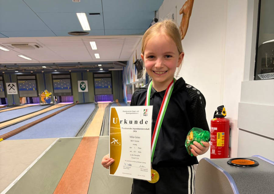 Siegerin Mila Gries. Foto: Privat