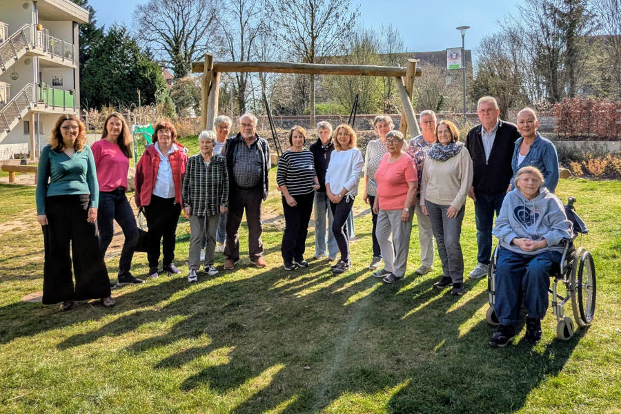 Die Leopoldshöher Ehrenamtlichen von Sinfol starten jetzt mit ihren Besuchen. Foto: Gemeinde Leopoldshöhe