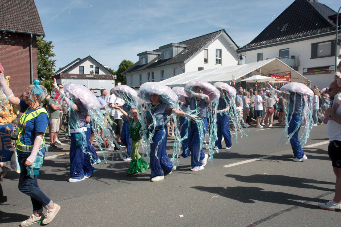 Die Hupfdohlen kamen als Quallen aus der Meerestiefe. Foto: Thomas Dohna