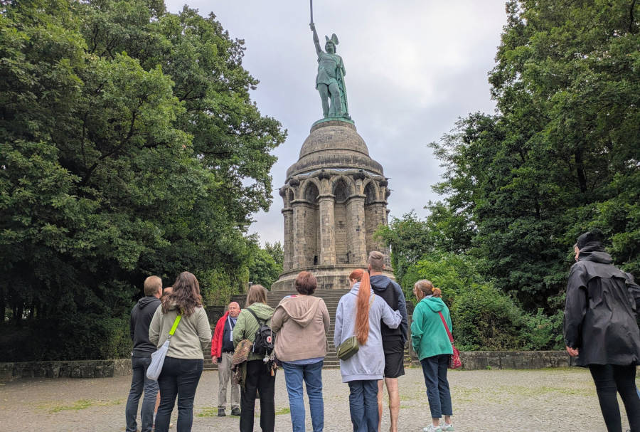 Der Landesverband lädt zu einer besonderen Führung am und im Hermannnsdenkmal ein. Foto: LVL