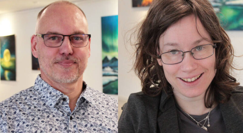 Linda Wolf und Dirk Leusch beraten im Kreishaus. Fotos: Kreis Lippe