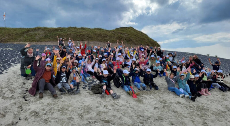 Die dritten Klassen der Grundschule Asemissen machten ihre Klassenfahrte nach Norderney. Foto: Privat