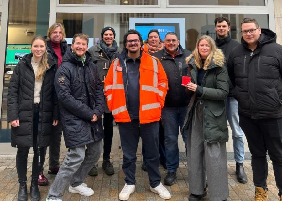 Projekt Bielefelder Jobbotschaften: Mitarbeitende geben authentischen Einblick in ihren Berufsalltag. Foto: Stadt Bielefeld