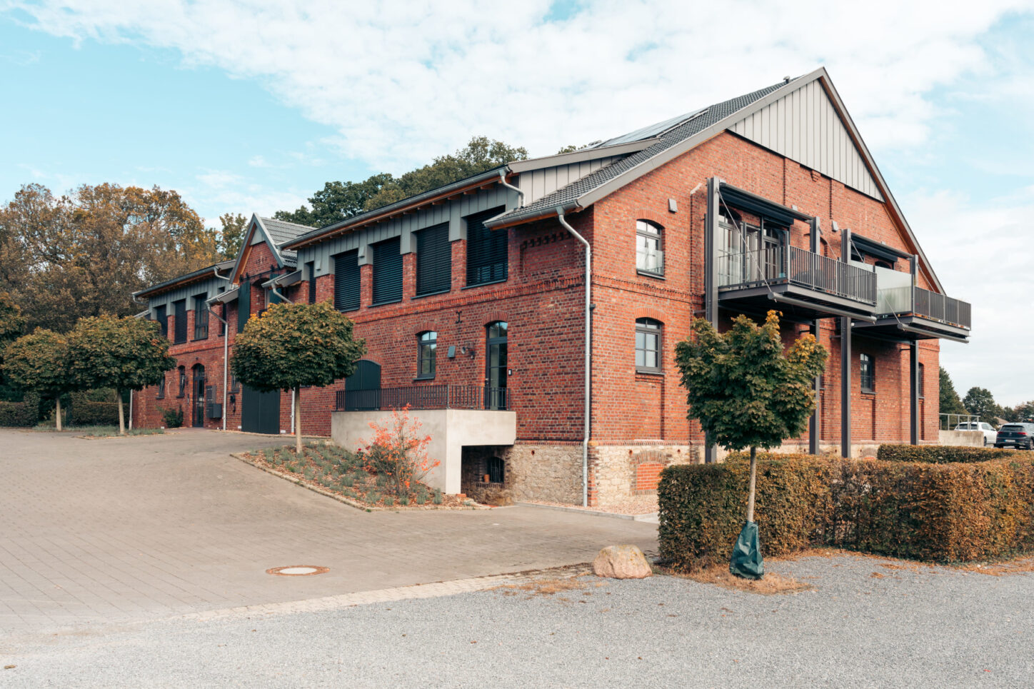 Die zu einem Wohnaus umgebaute Klinkerscheune kann am Tag der Architektur besichtigt werden. Foto: Frederic Mette