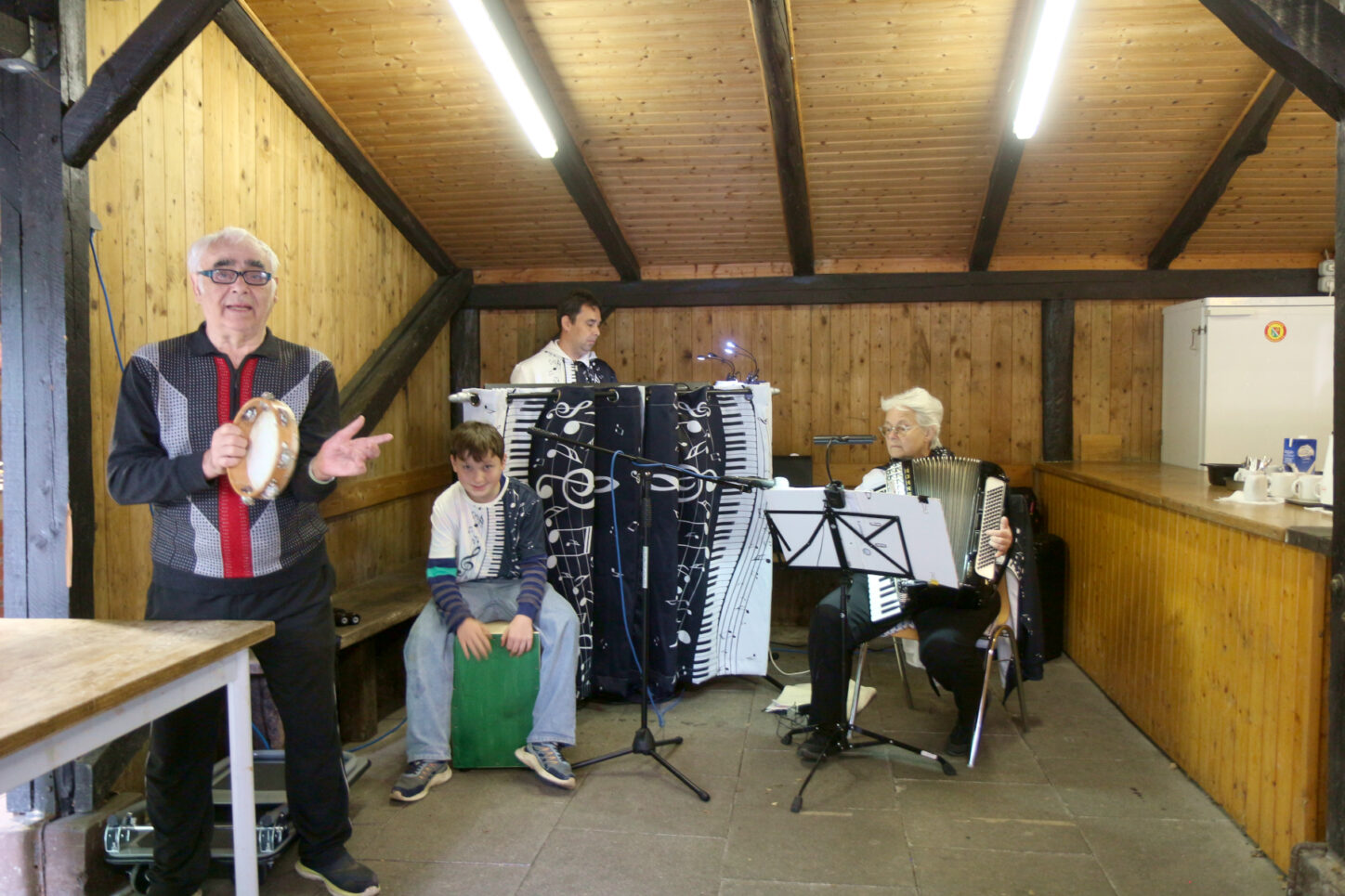 Die Harmonies begleiteten den Wettbewerb musikalisch. Foto: Thomas Dohna