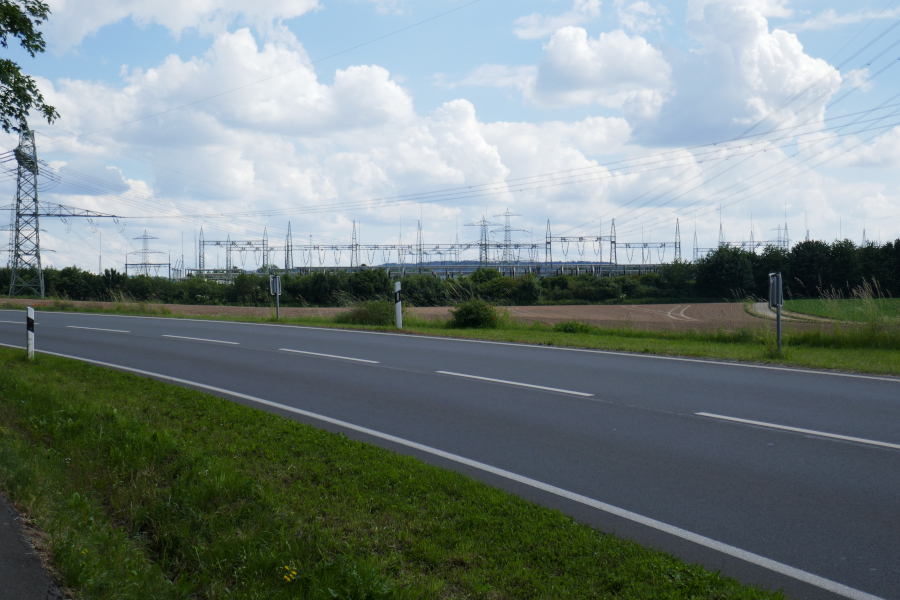 Das Umspannwerk in Bechterdissen.