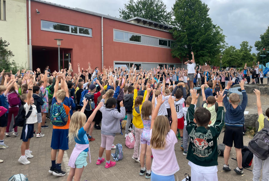 Die Grundschule Nord nahm zum dritten Mal am fit4future-Aktionstag teil. Foto: Grundschule Nord