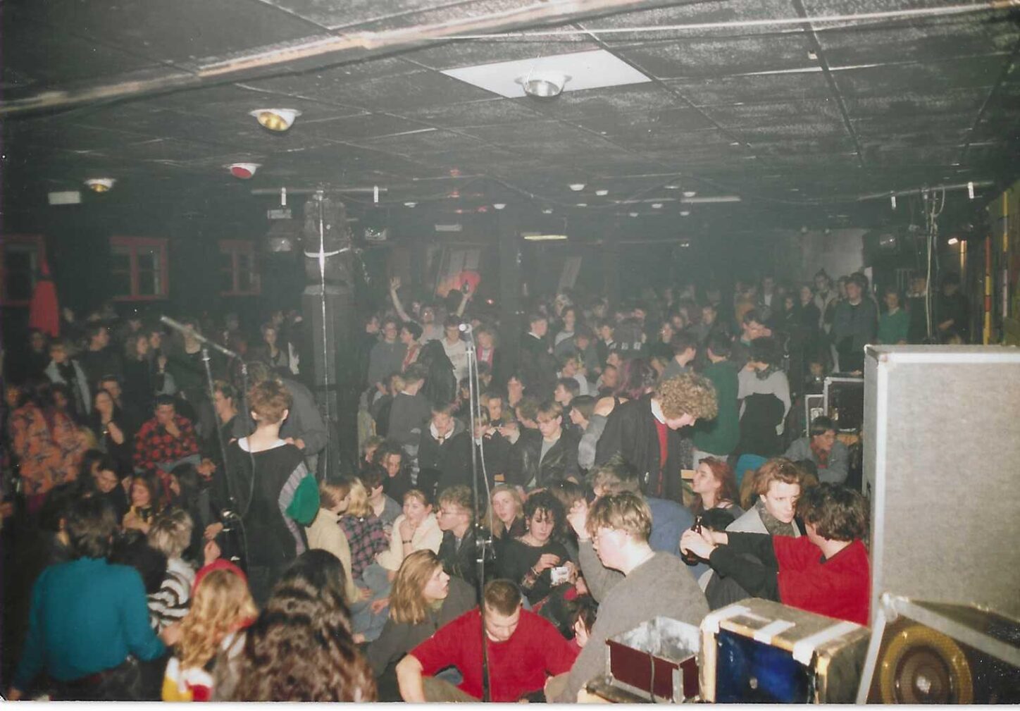 Volles Haus in der Hermannstraße ca. 1986. Foto: KNUP-Archiv