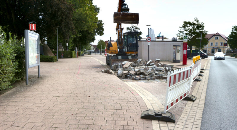 Fünf Wochen für den Kirchweg