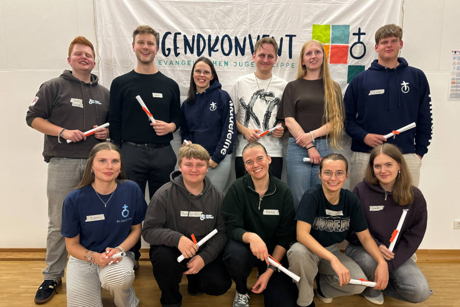 Vom Sonder-Jugendkonvent benannt: Junge Menschen für die Lippische Landessynode. Foto: Lippische Landeskirche