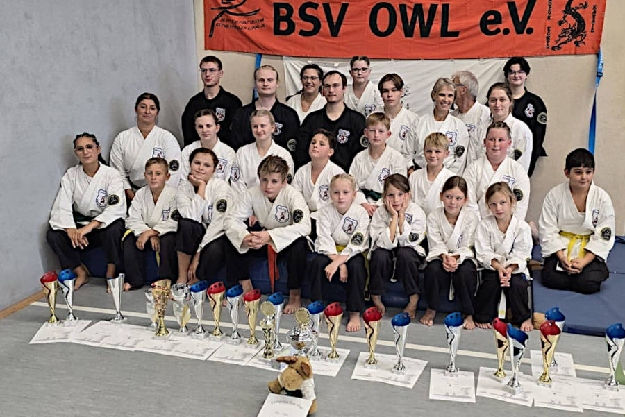 Der BSV OWL hat bei der 14. Offenen Kempomeisterschaft abgeräumt. Foto: Privat
